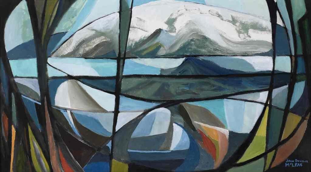 John Dunbar McLean (1920-2008) - Abstract Landscape