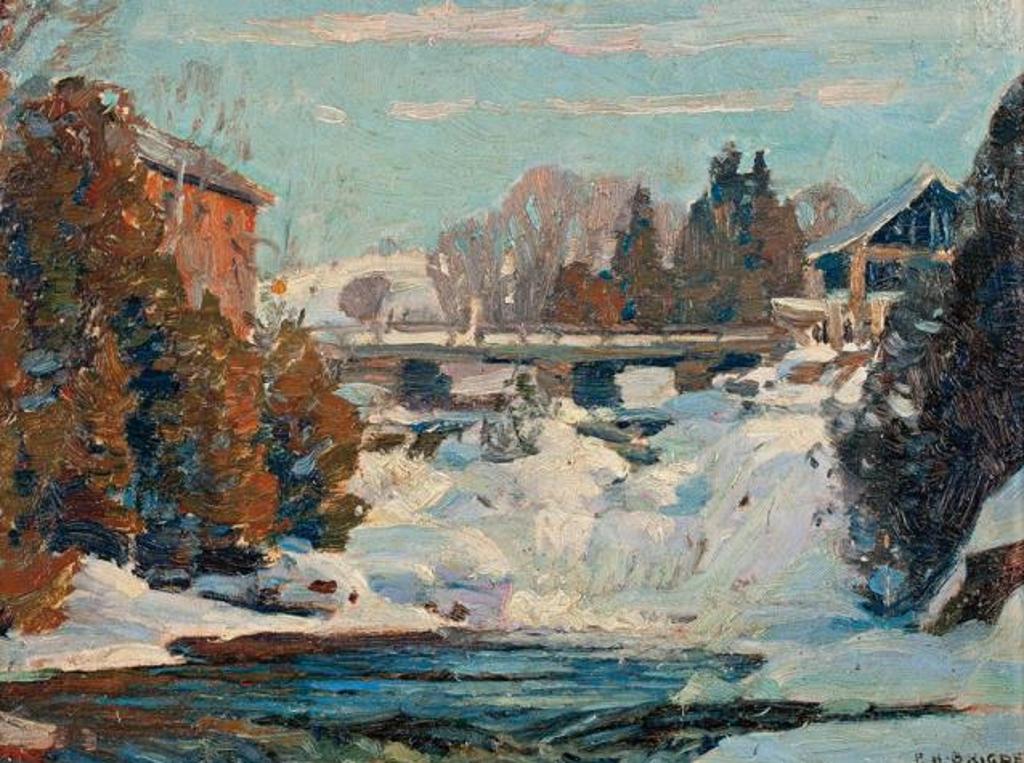 Frederick Henry Brigden (1871-1956) - Mill in Winter