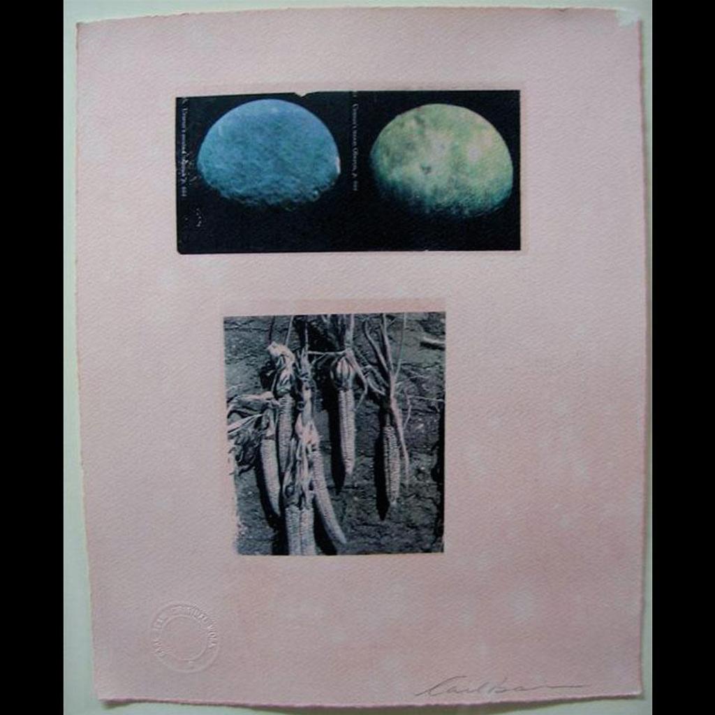 Carl Beam (1943-2005) - Uranus’S Moon Oberon/ Uranus’S Moon Umbrick/ Indian Corn