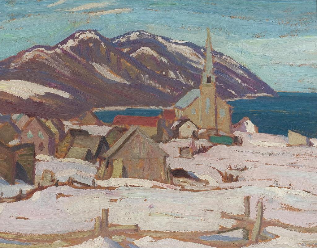 Alexander Young (A. Y.) Jackson (1882-1974) - St. Simeon, Quebec