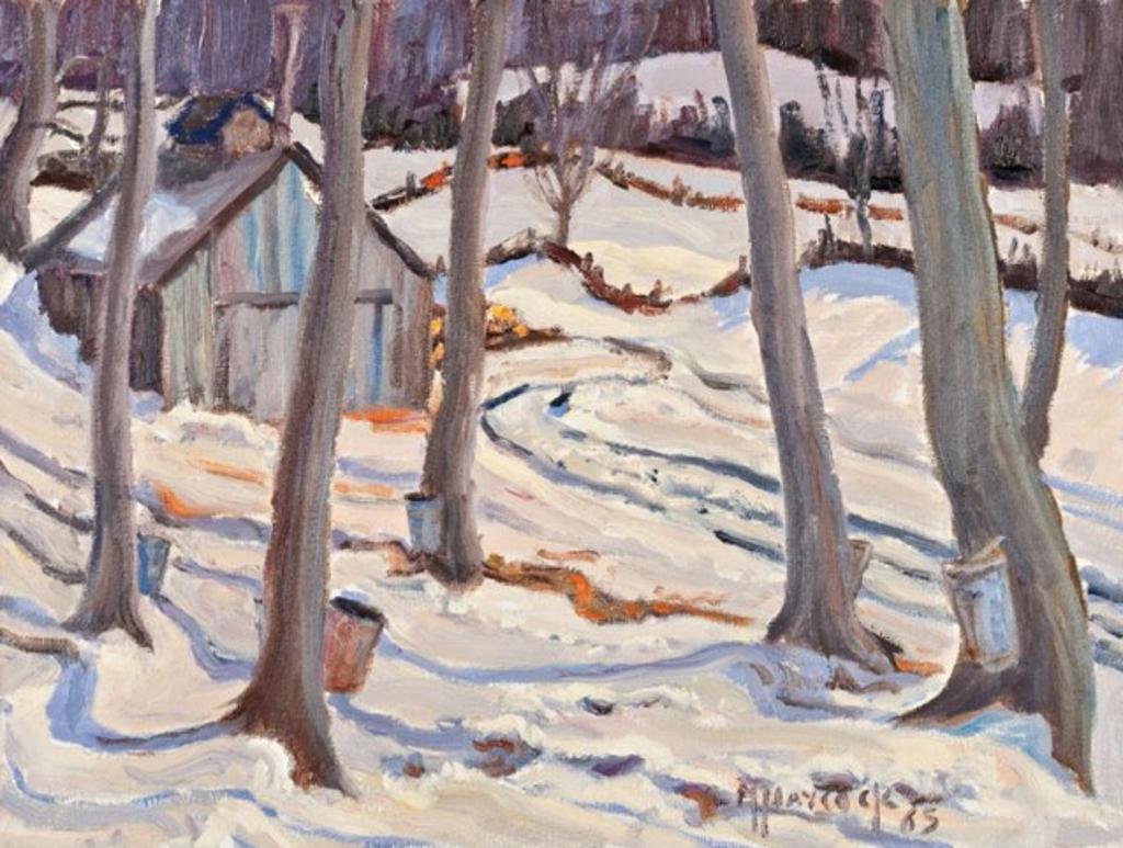 Maurice Hall Haycock (1900-1988) - Maple Sugar Time