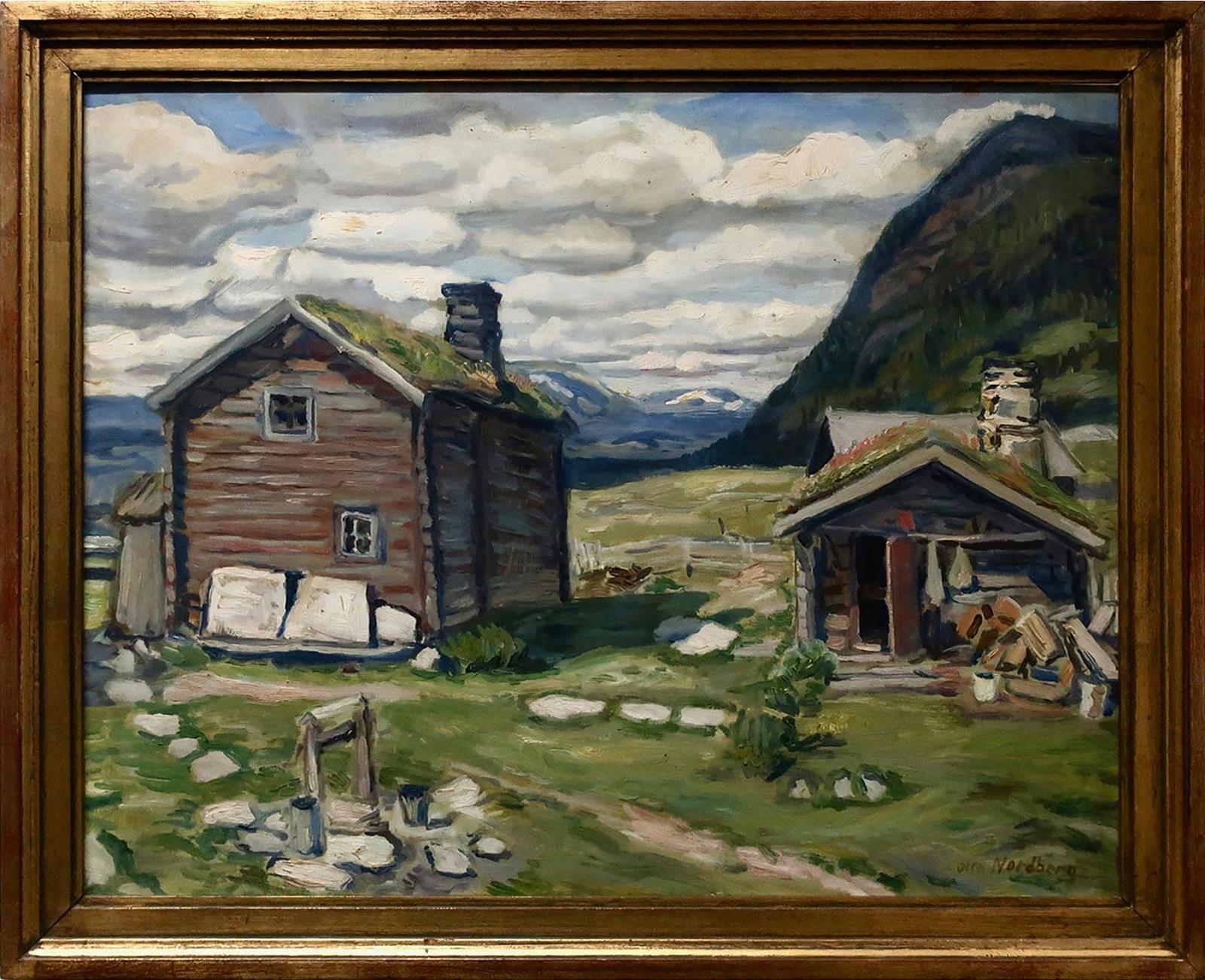 Olle Nordberg (1905-1998) - Mountain Homes