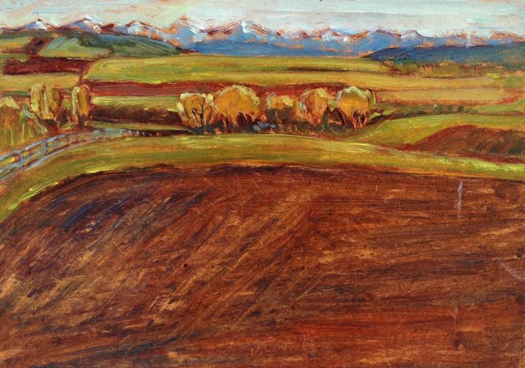 Robert F.M. McInnis (1942) - View West From Highfield Stock Farm; 1978