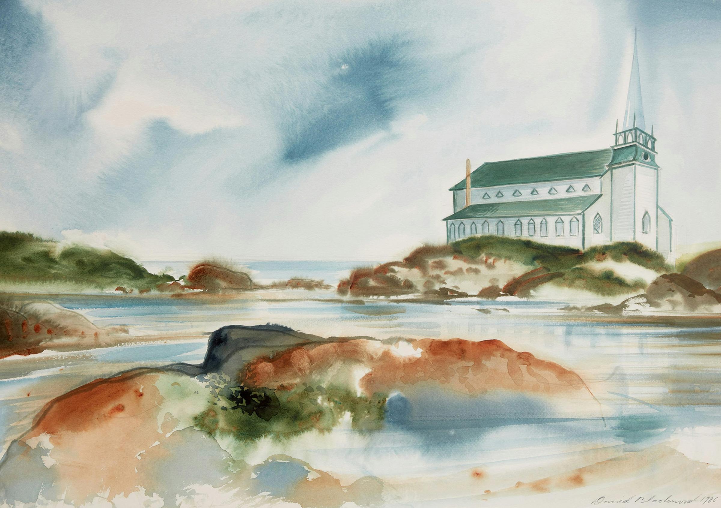 David Lloyd Blackwood (1941-2022) - St. Luke's Church, Newtown