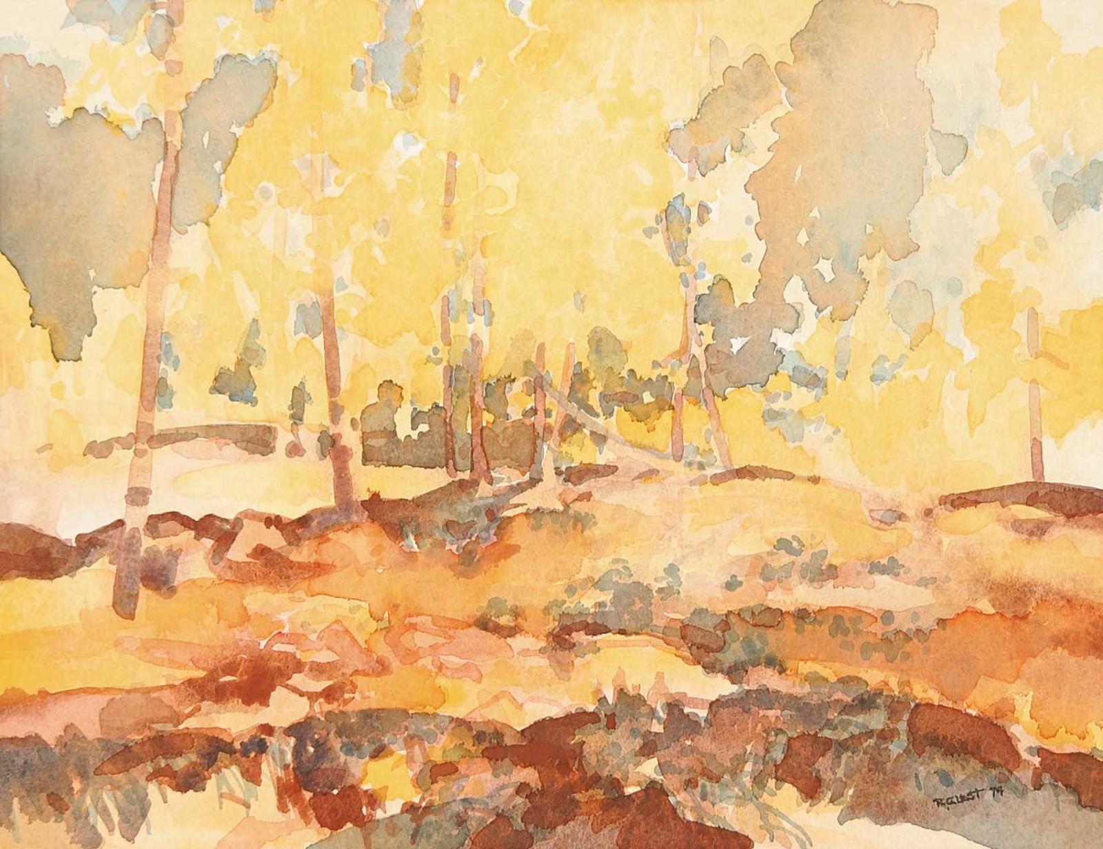 Robert Guest (1938) - Untitled - Autumn Colours