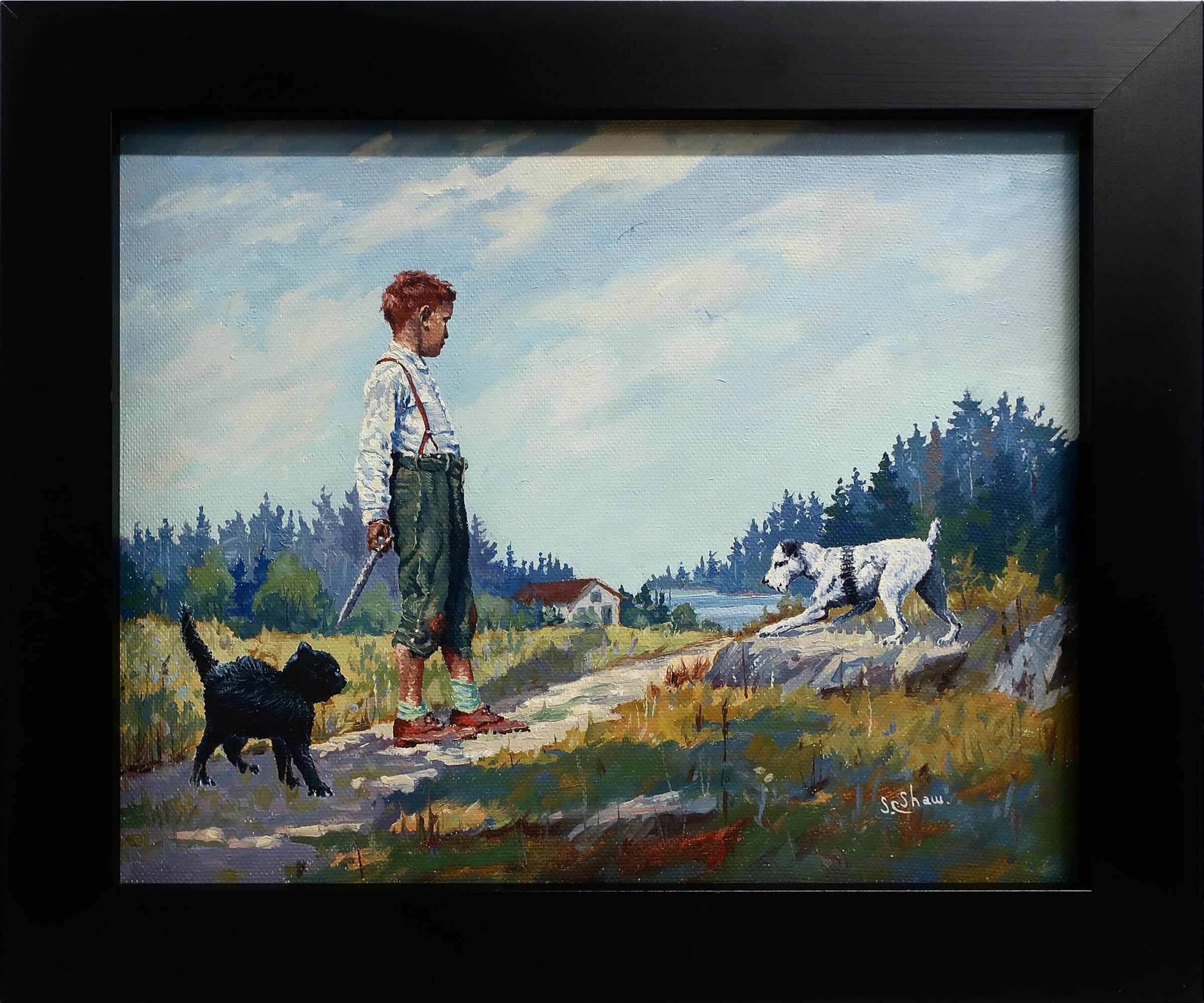 Stuart Clifford Shaw (1896-1970) - Dog My Cat