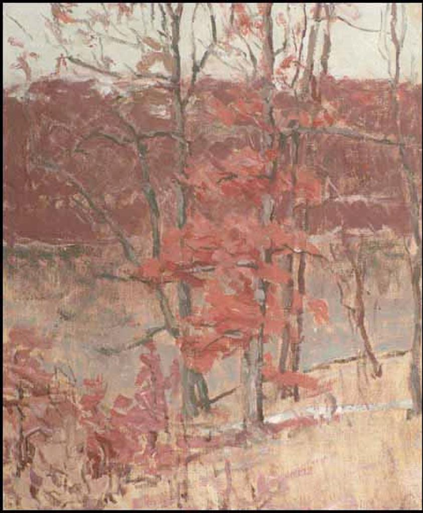 David Browne Milne (1882-1953) - The Last of Autumn, New York
