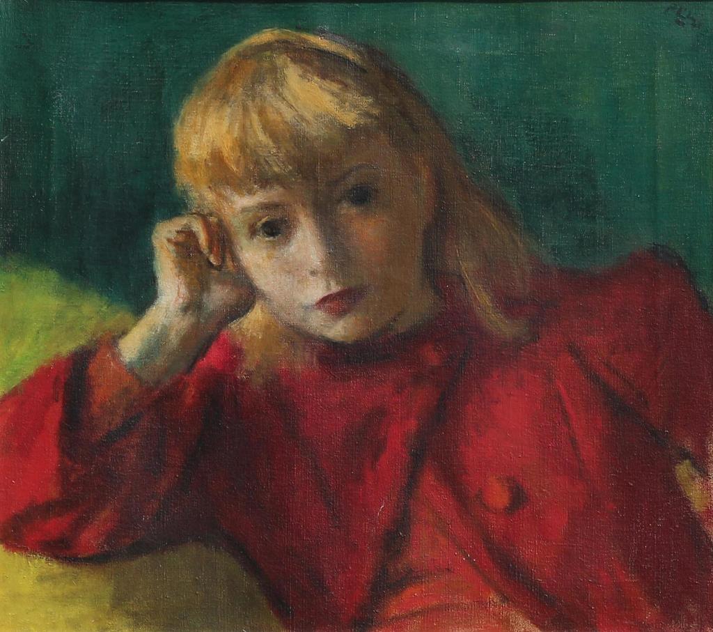 Robert Philipp (1895-1981) - Portrait Of Shirley Post