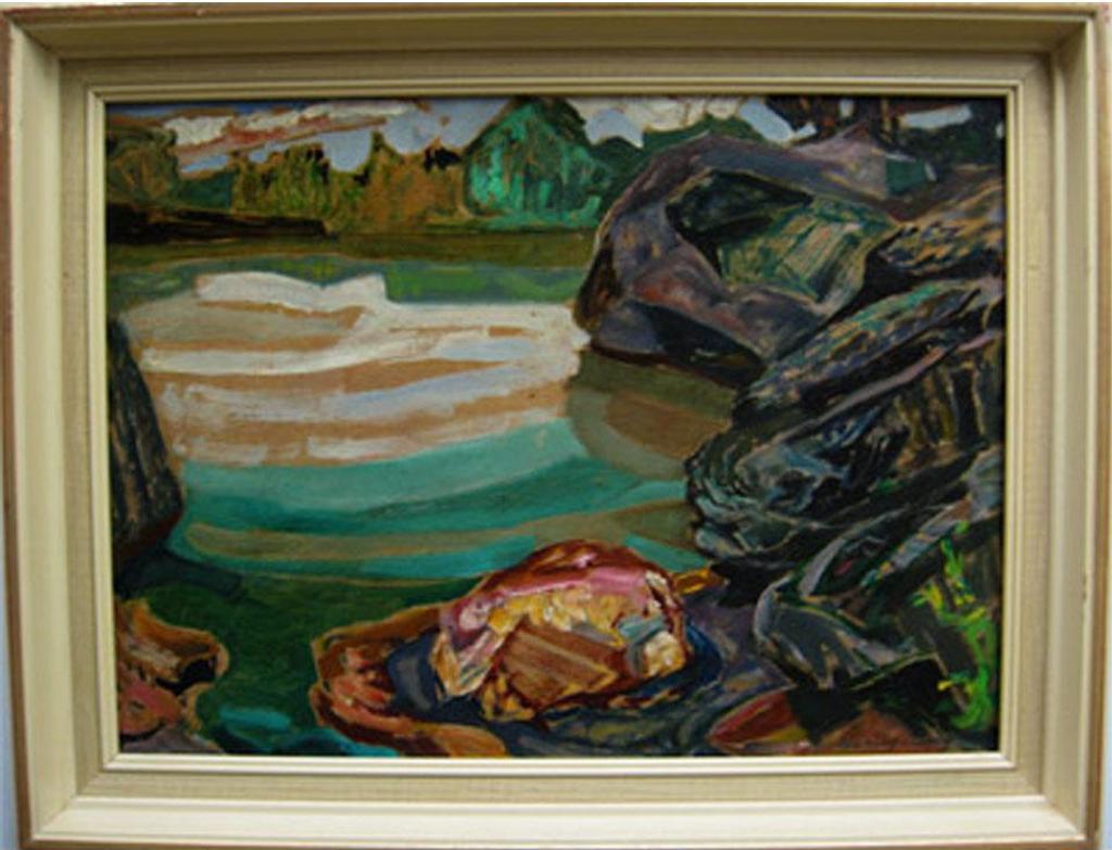Nicholas Hornyansky (1896-1965) - Rocky Shoreline