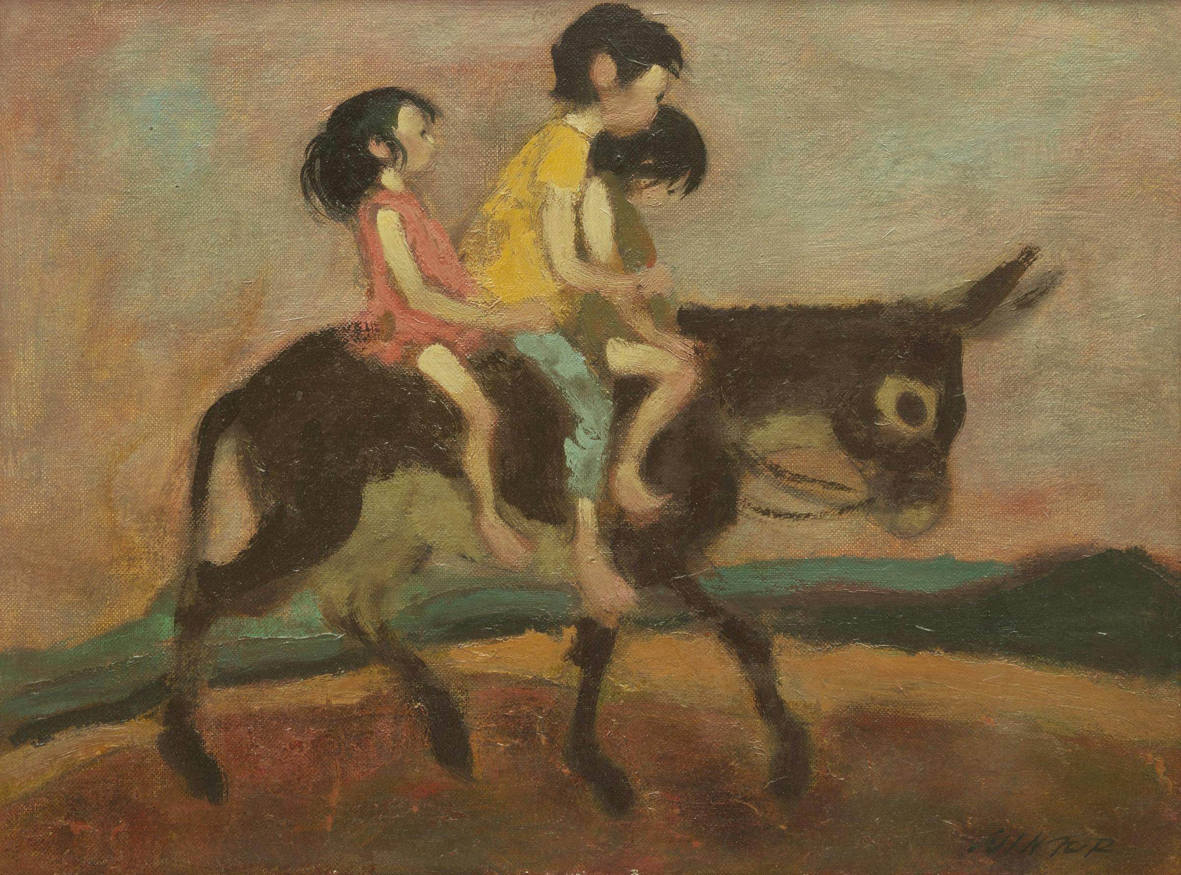 William Arthur Winter (1909-1996) - On the Donkey