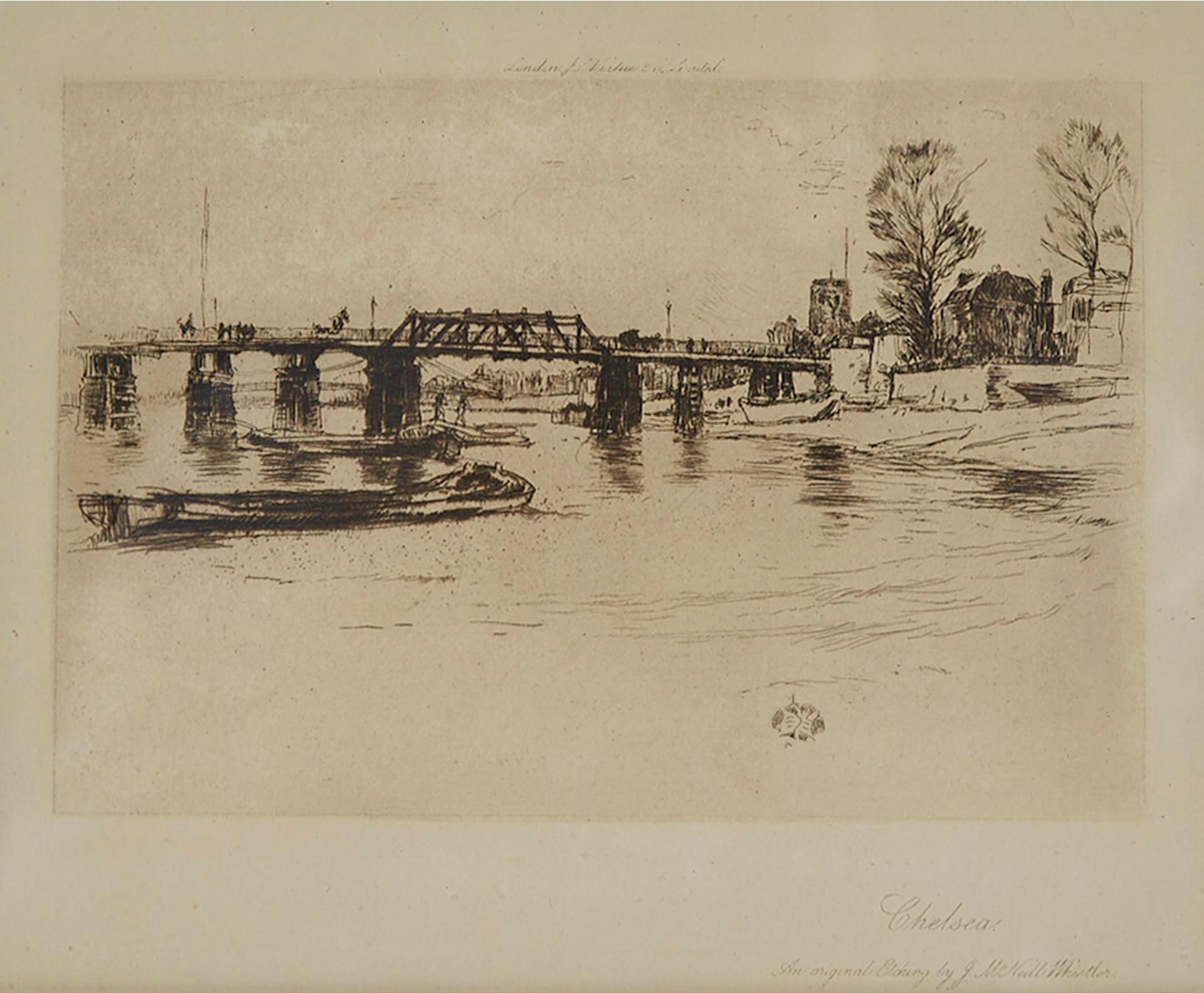James Abbott McNeill Whistler (1834-1903) - Chelsea, Circa 1885 [glasgow, 181]