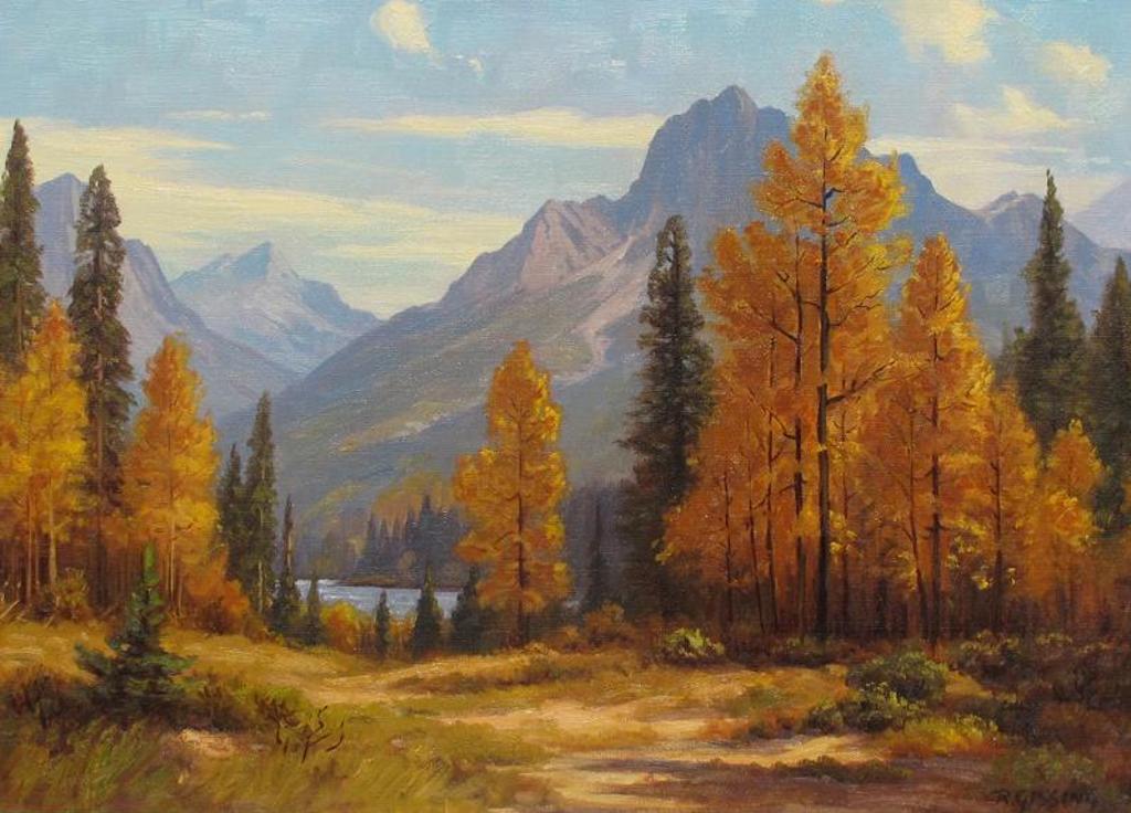 Roland Gissing (1895-1967) - Autumn Color Banff; 1953