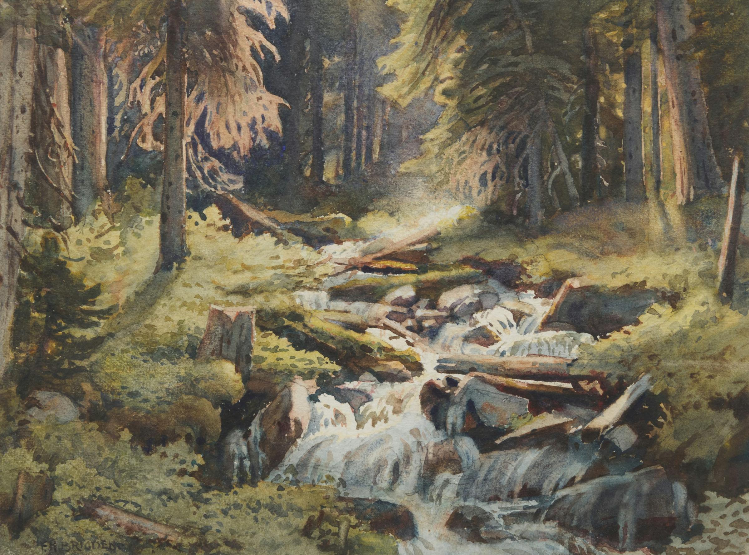 Frederick Henry Brigden (1871-1956) - Mountain Brook
