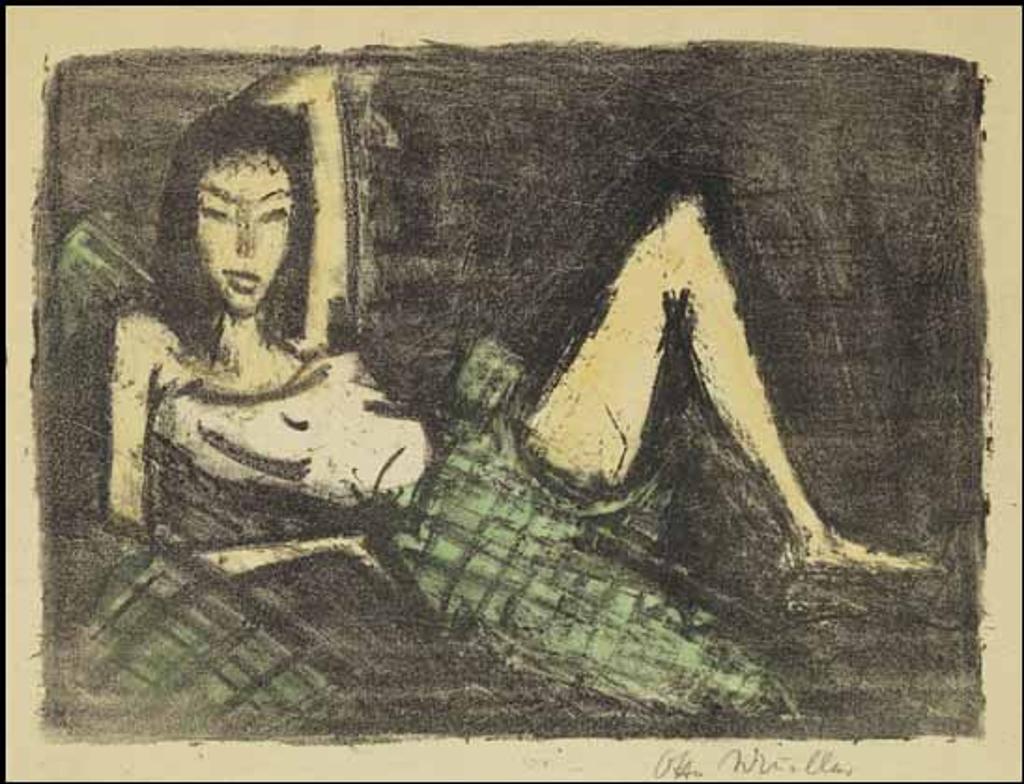 Otto Mueller (1874-1930) - Mädchen auf dem Kanapee