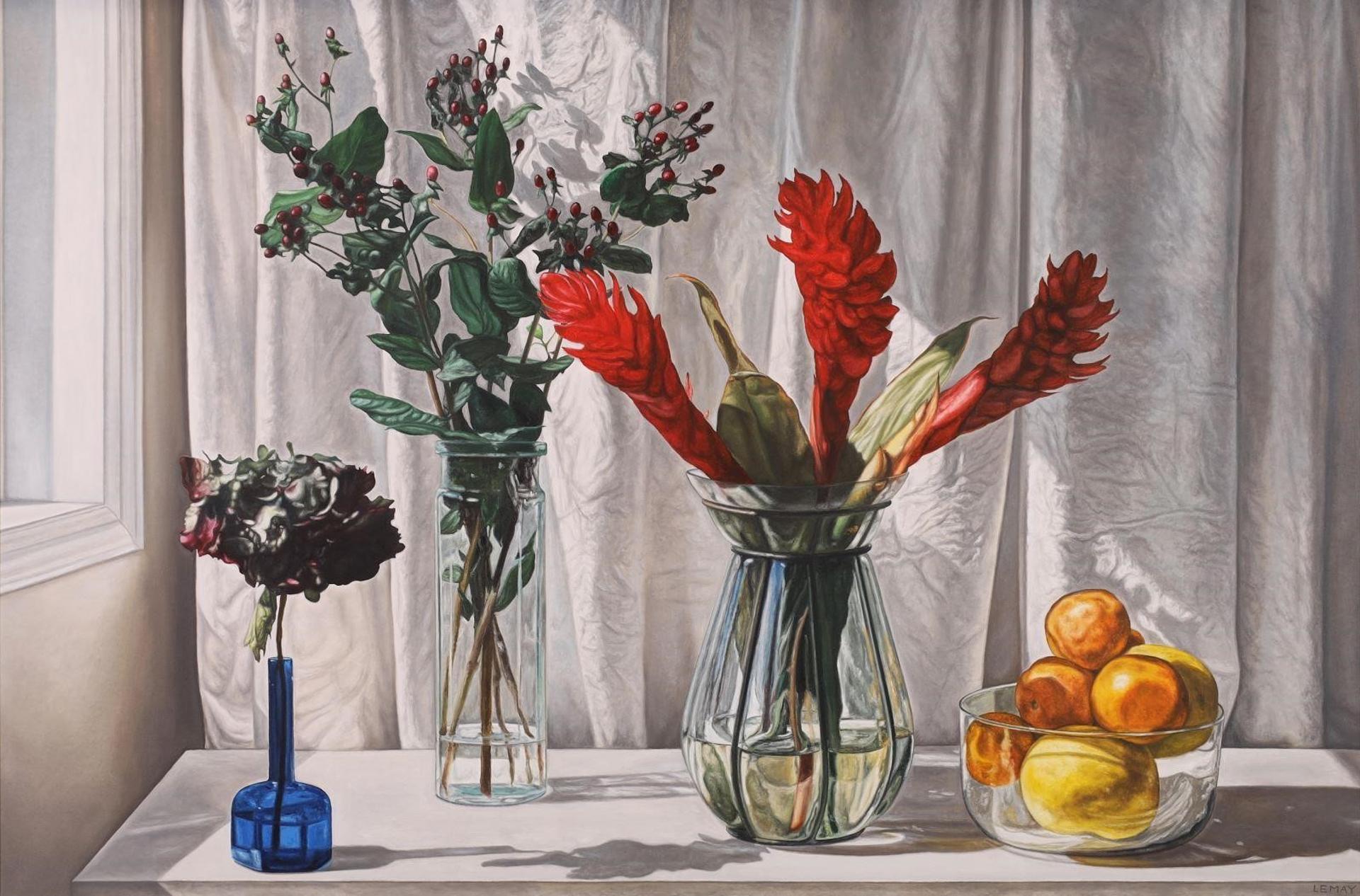 Robert Lemay (1961) - Tropical Flowers; 2002