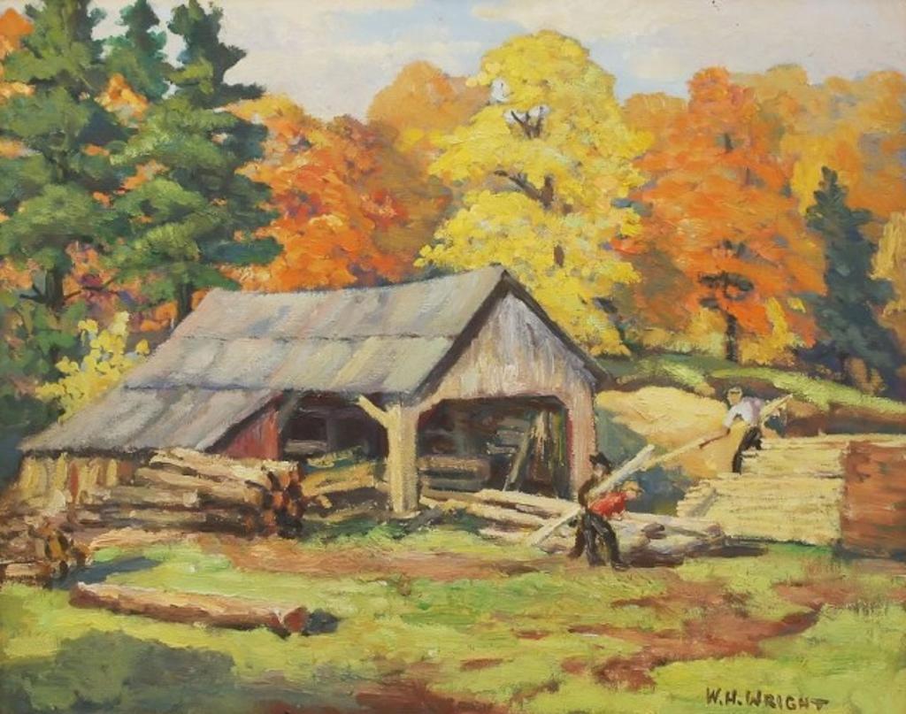 W. Hornsby Wright - The Old Sawmill, Gatineau