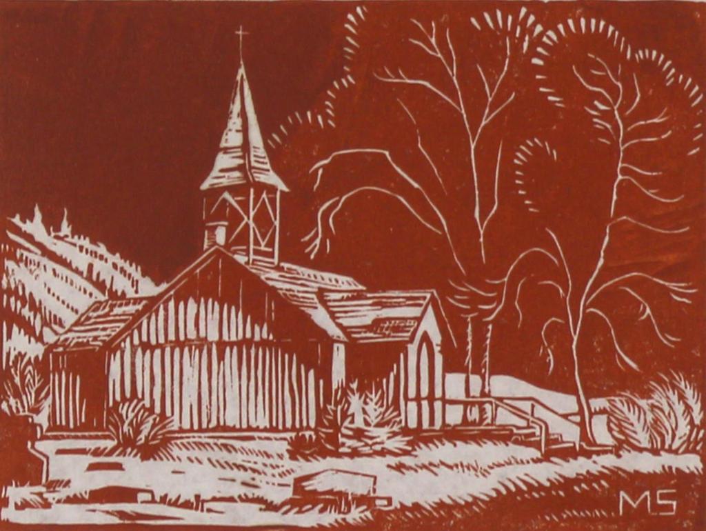 Margaret Dorothy Shelton (1915-1984) - The Millarville Church; 1981