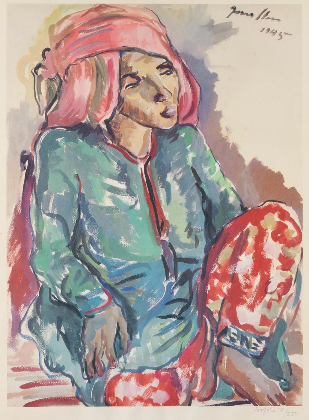 Irma Stern (1894-1966) - Arab Youth