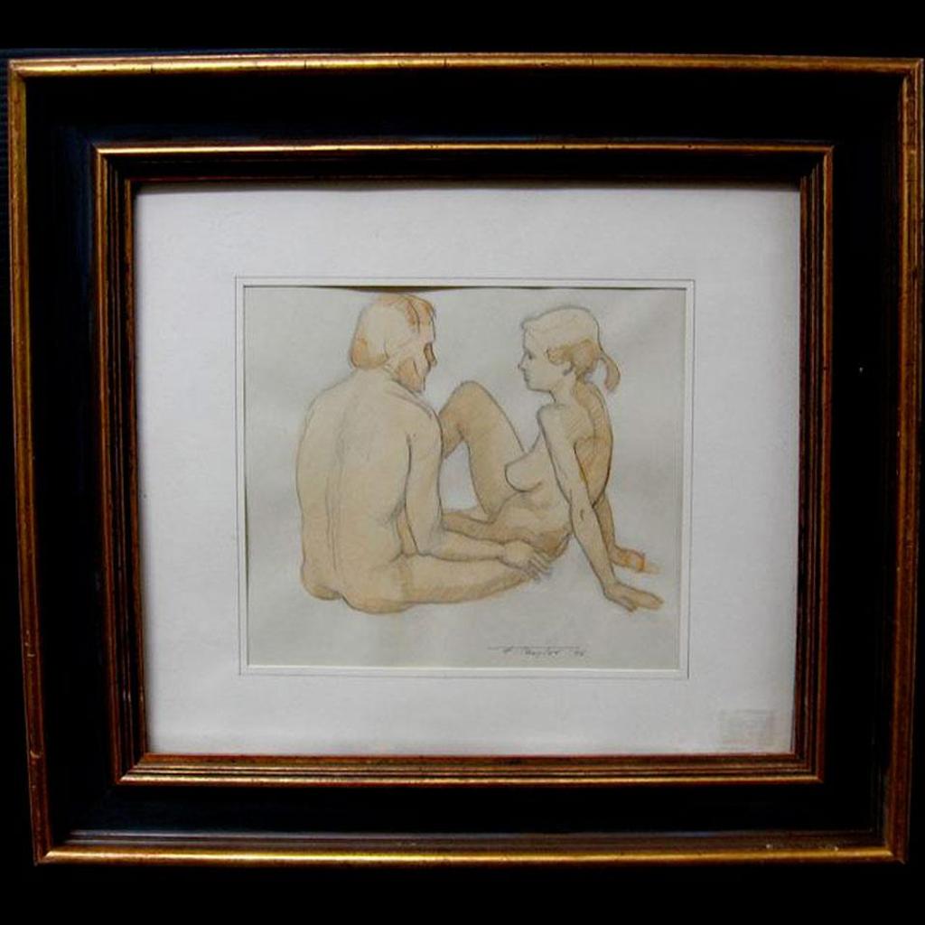 Frederick Bourchier Taylor (1906-1987) - Seated Couple