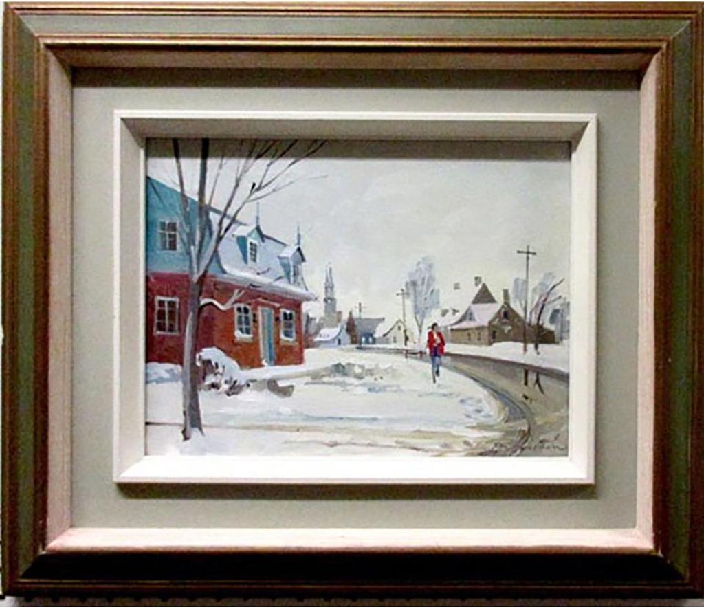 Ron Jamieson (1917-2010) - New Snow, Ste Martine, Que