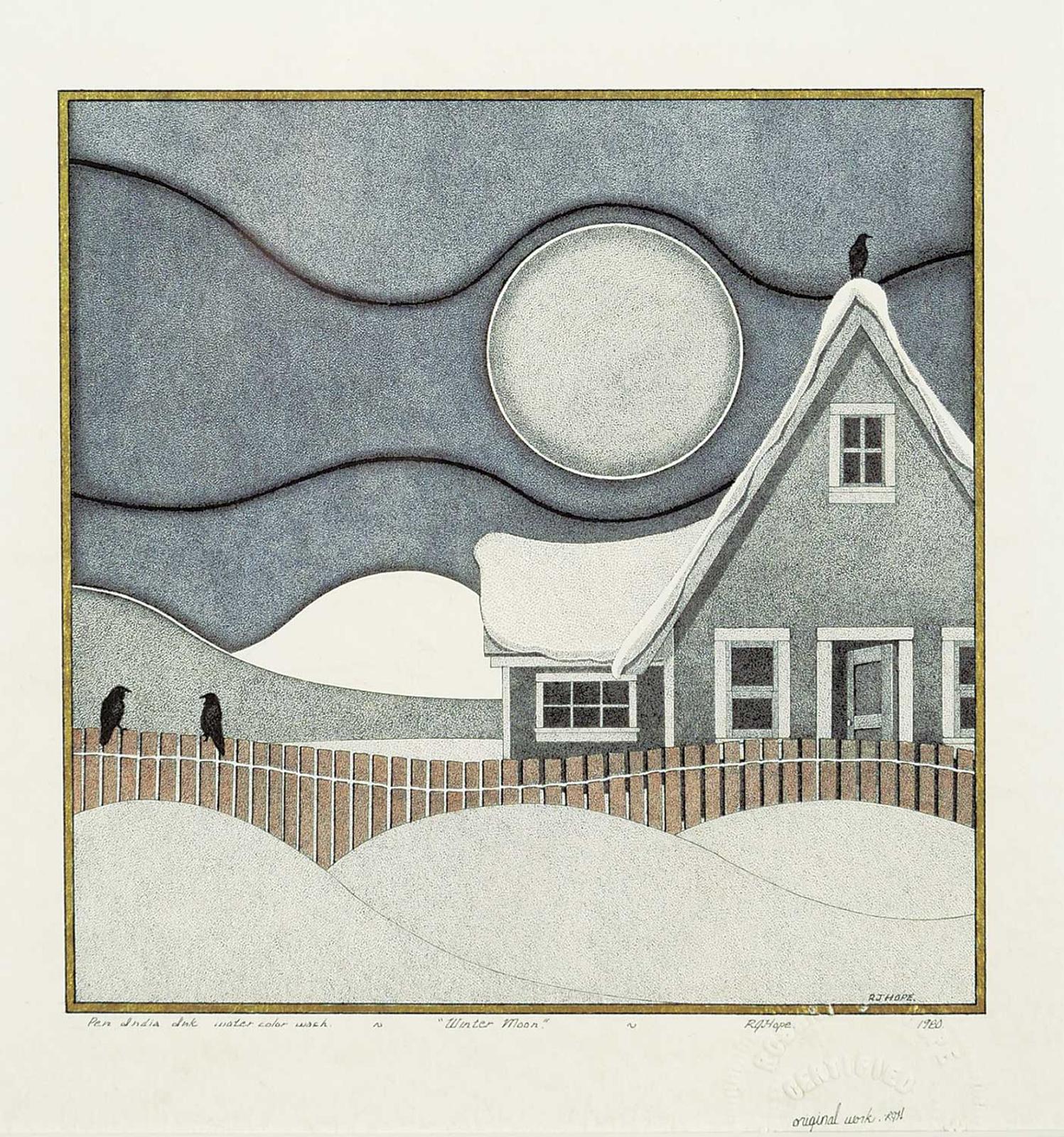 Robert John Hope (1948) - Winter Moon