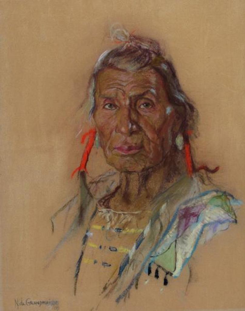Nicholas (Nickola) de Grandmaison (1892-1978) - Apita-To-Ma, Blood Indian; Ca 1940