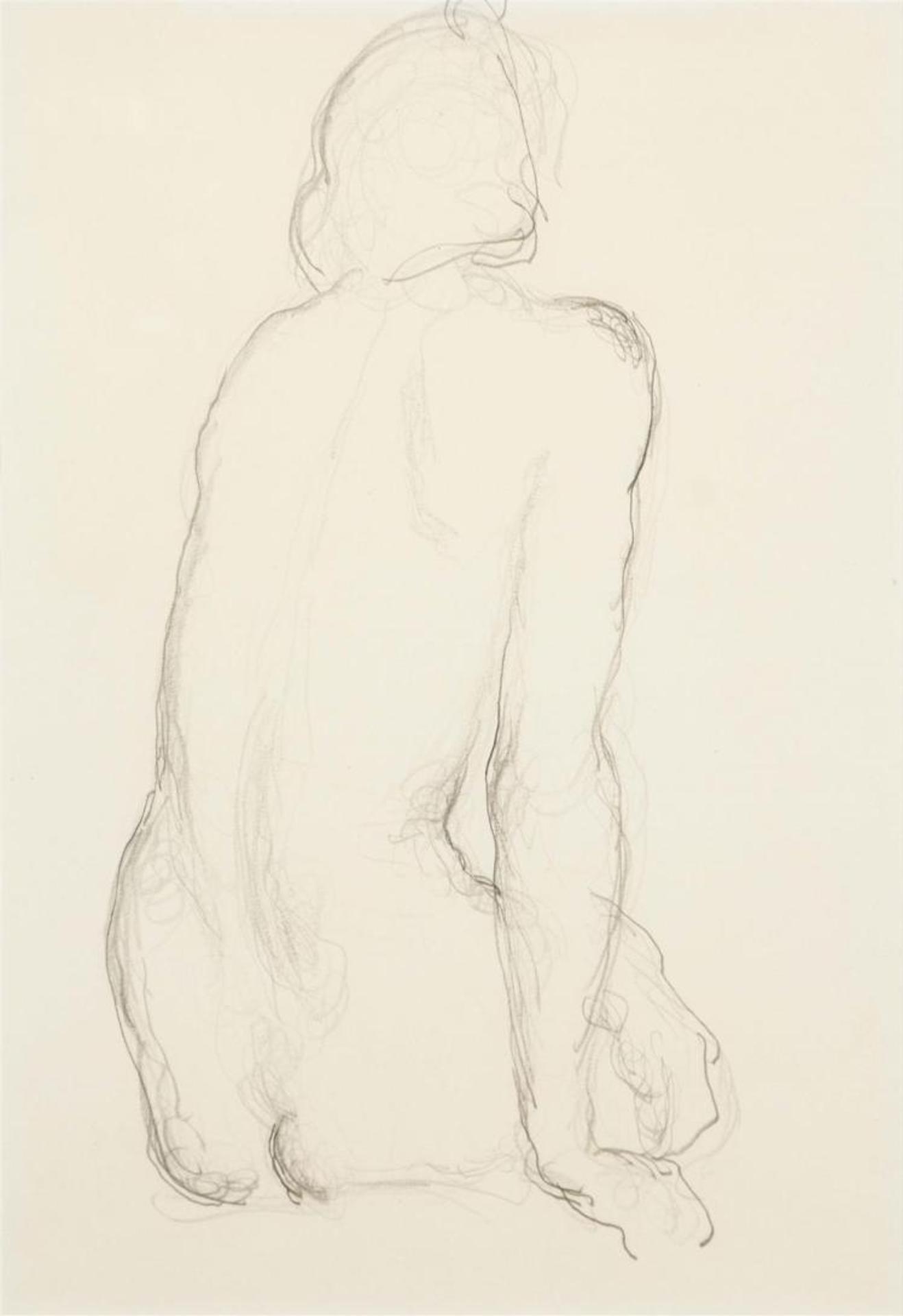 Lionel Lemoine FitzGerald (1890-1956) - Sketch of Nude Back
