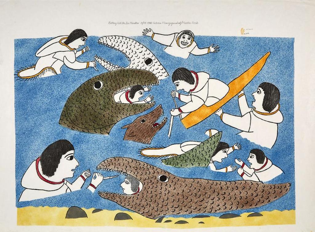 Victoria Mamnguqsualuk (1930-2016) - Battling With The Sea Monsters