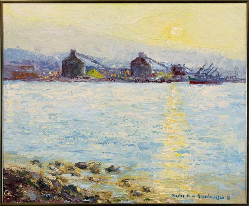 Nickola de Grandmaison (1938) - Early Morning - Burrard Inlet