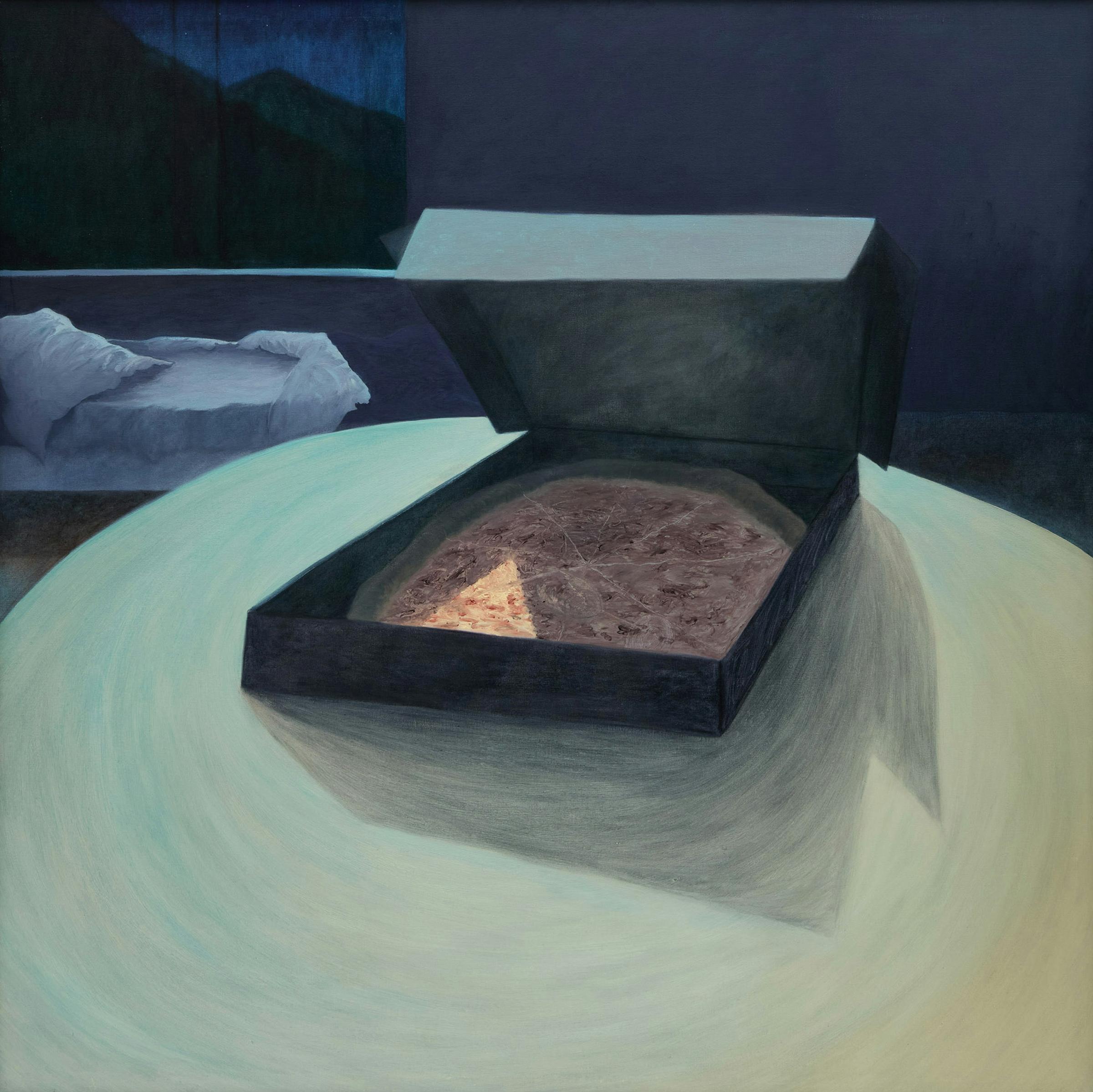 Jeffrey John Spalding (1951-2019) - Untitled (Pizza Box)