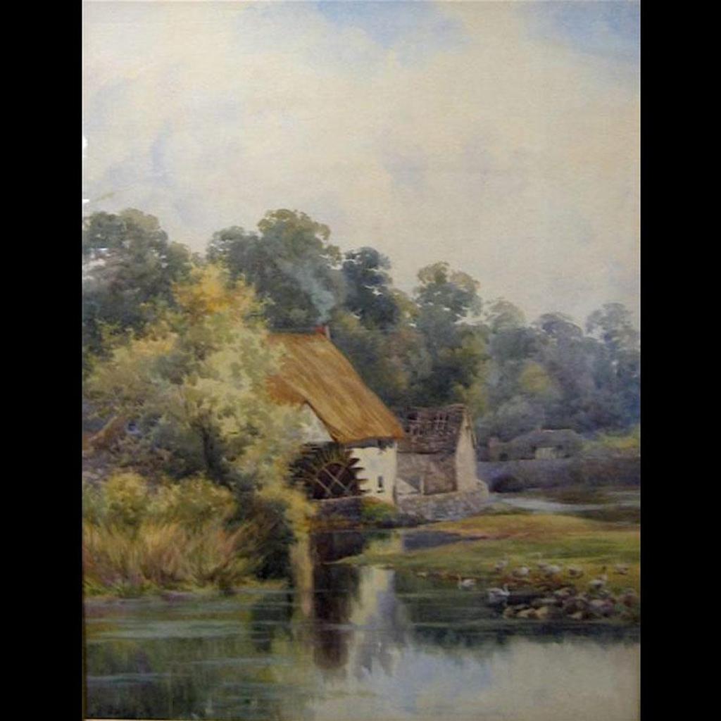 Charles MacDonald Manly (1855-1924) - The Old Water Mill
