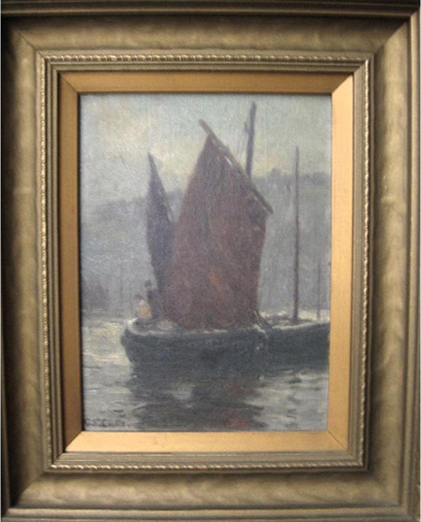 Sydney Strickland Tully (1860-1911) - Fishng Boats