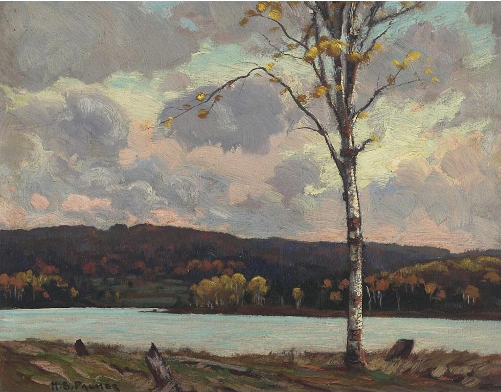 Herbert Sidney Palmer (1881-1970) - Evening On Rabbit Bay, Lake Of Bays, Ont.