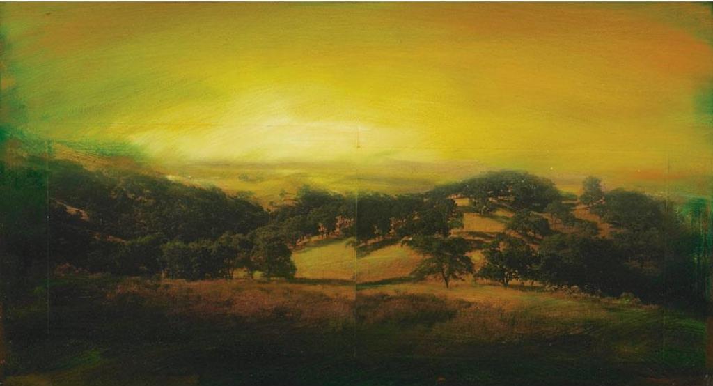 David Charles Bierk (1944-2002) - California Hills, Morning Fog