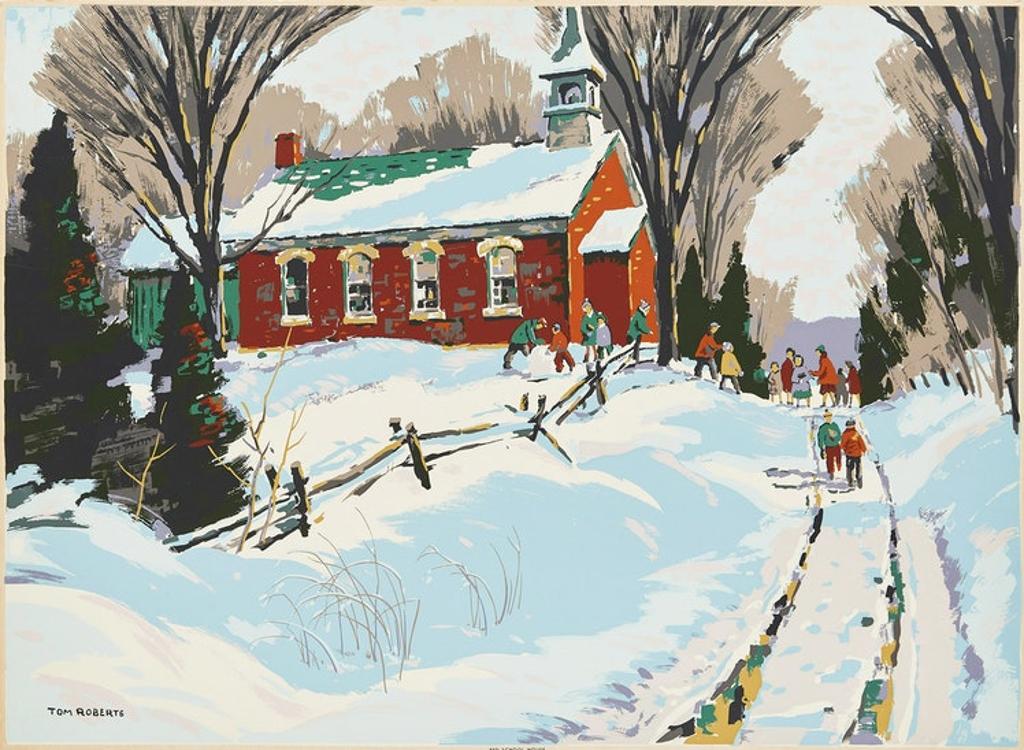Thomas Keith (Tom) Roberts (1909-1998) - Red School House