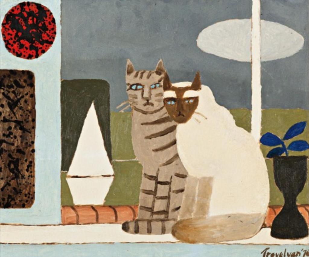 Julian Trevelyan (1910-1988) - Cats