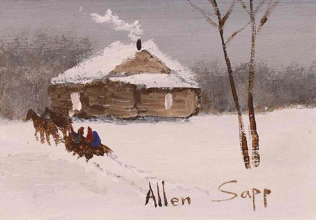 Allen Fredrick Sapp (1929-2015) - Going Visiting; 1971