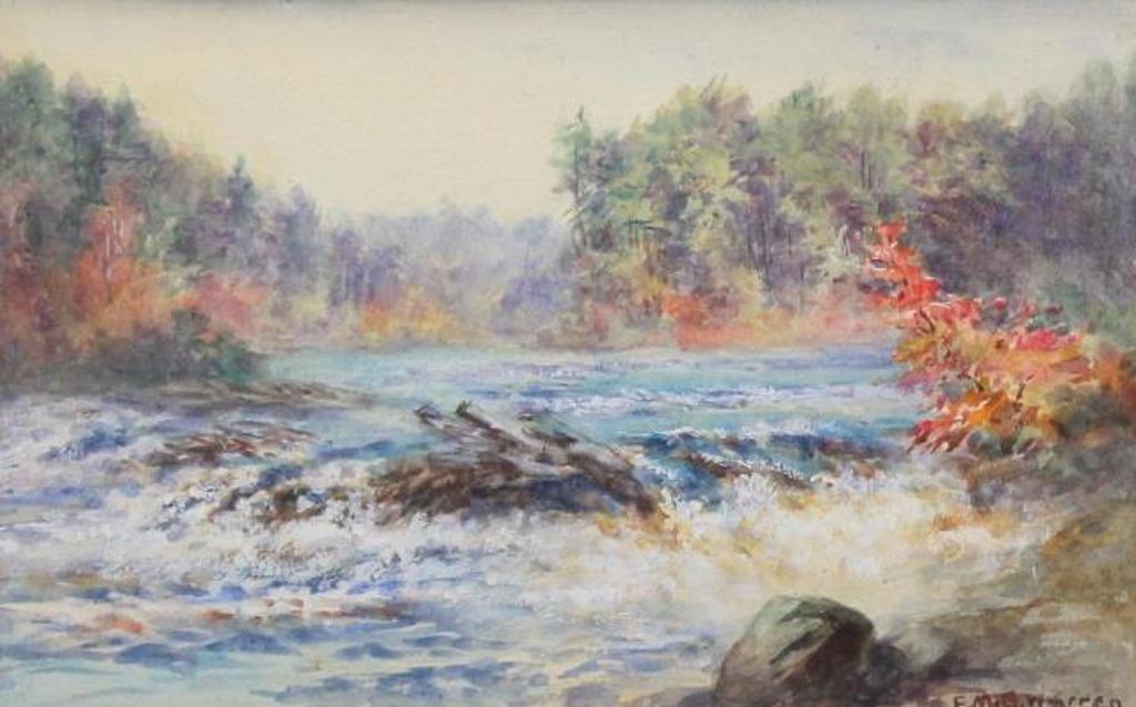 Emily Mary Bibbens Warren (1869-1956) - Waterfall
