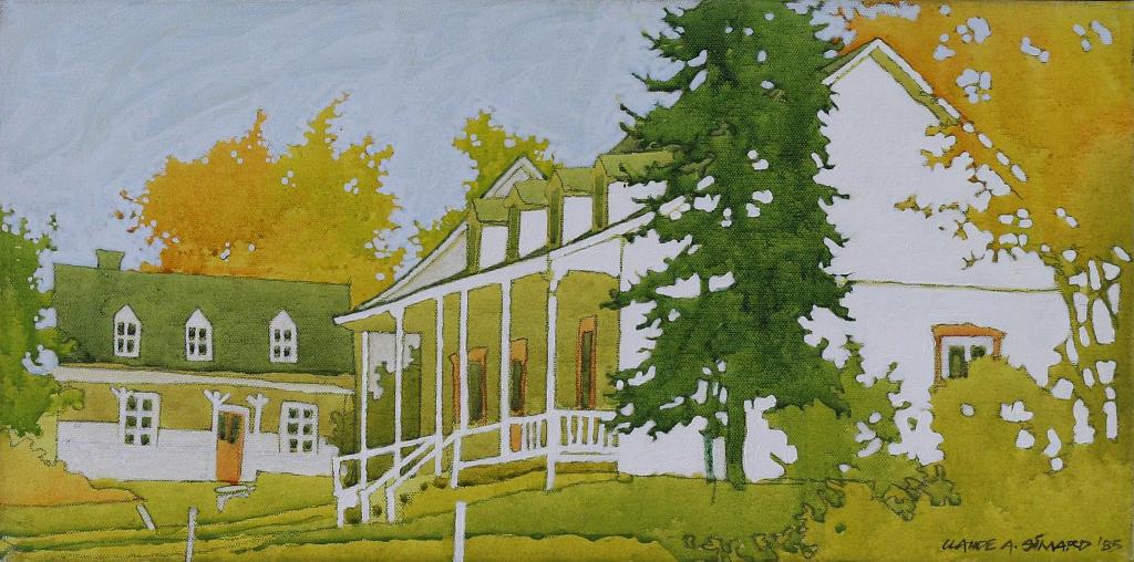 Claude Alphonse Simard (1956-2014) - Maison Blanchette; 1985