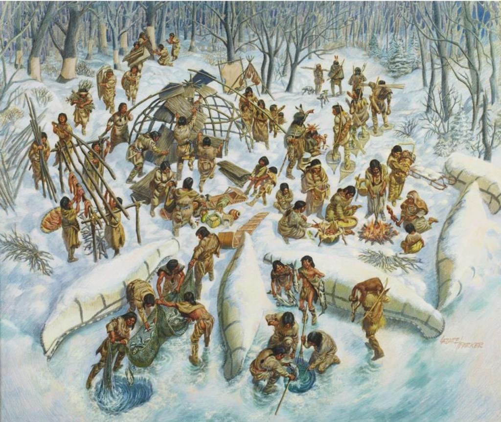 Gerald Lazare And Lewis Parker - Algonkian Camp (The Algonkians 3)
