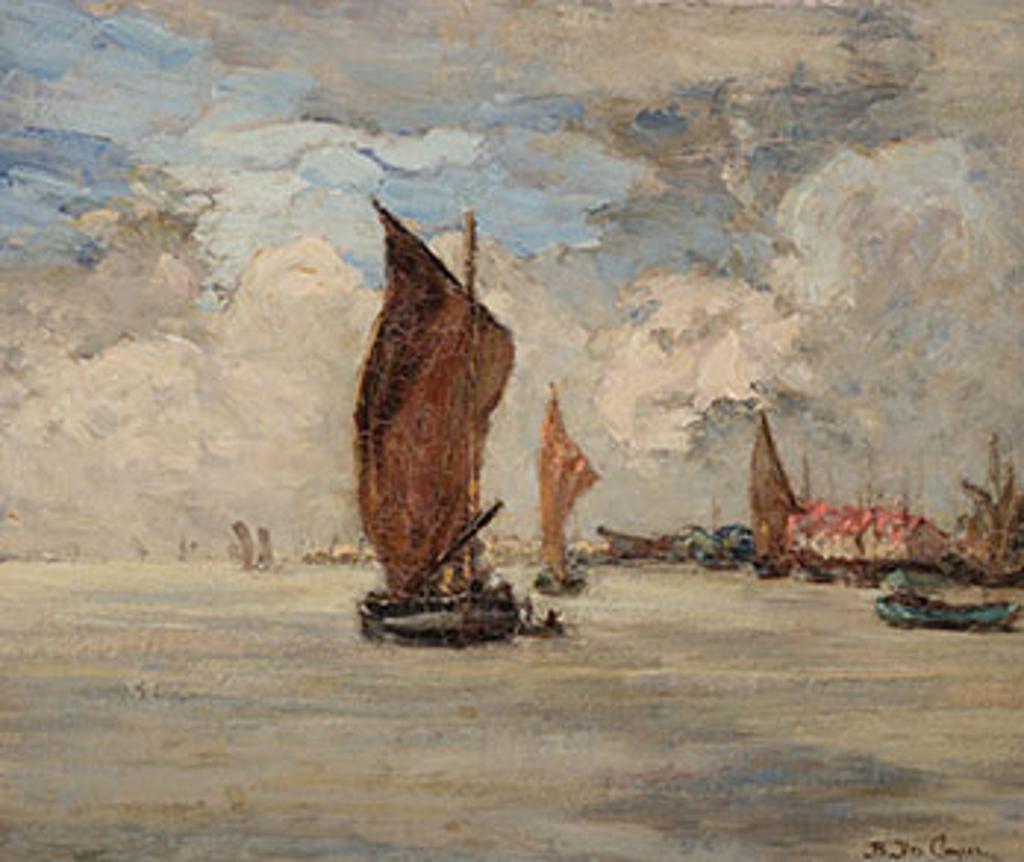 Berthe Des Clayes (1877-1968) - Étaples Fishing Fleet