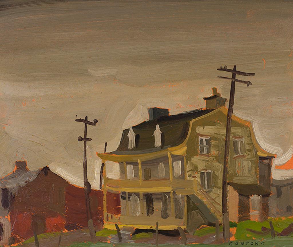 Charles Fraser Comfort (1900-1994) - House at Gifford, P.Q.