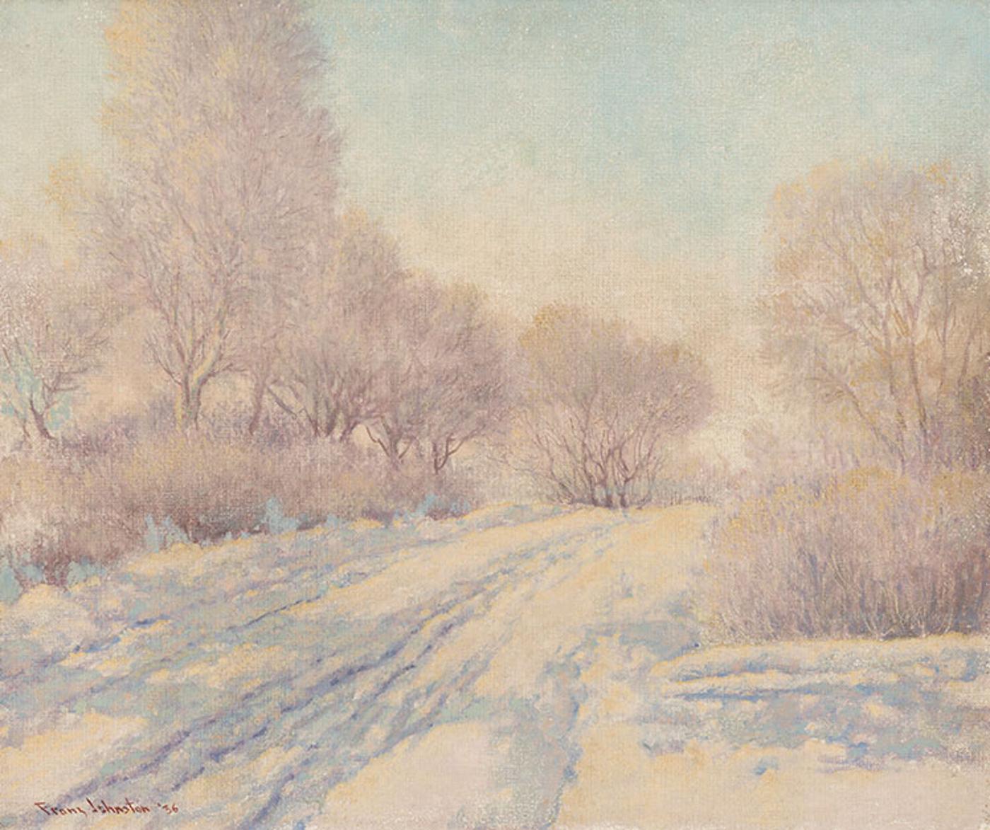 Frank (Franz) Hans Johnston (1888-1949) - Frost and Snow