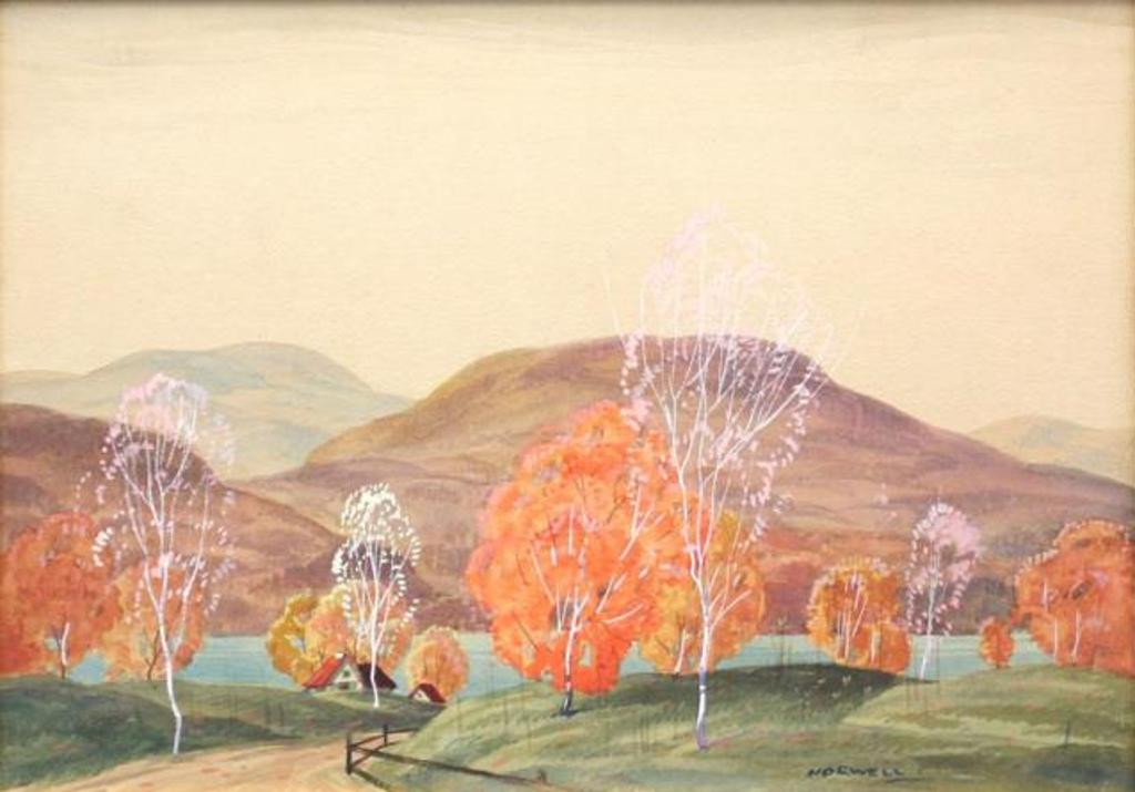 Graham Norble Norwell (1901-1967) - Autumn Trees