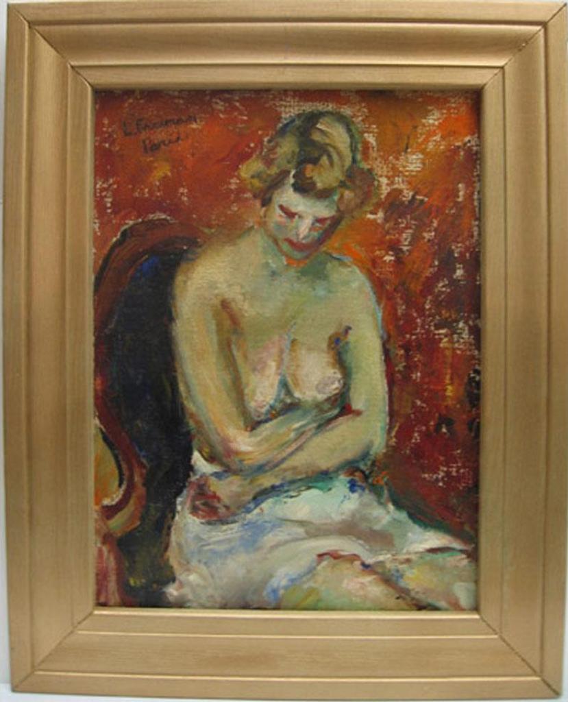 Lillian Freiman (1908-1986) - Seated Semi Nude