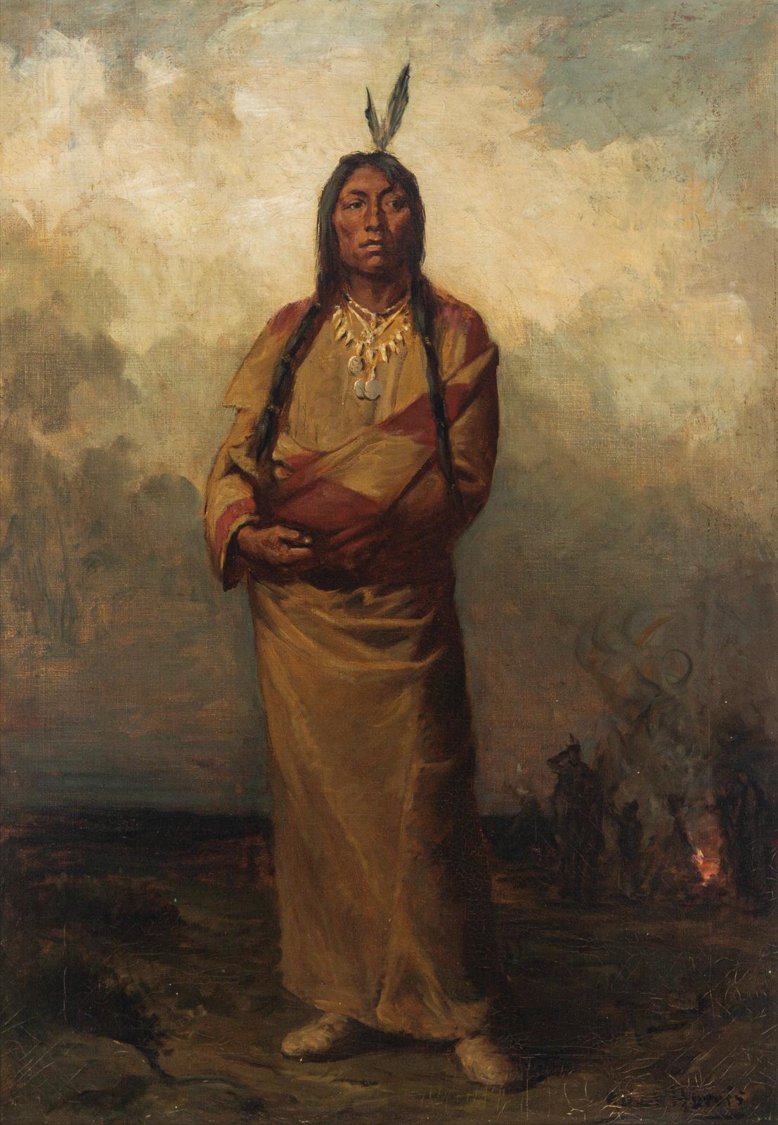 Robert Harris (1849-1919) - Indian Chief Of The North West, Canada