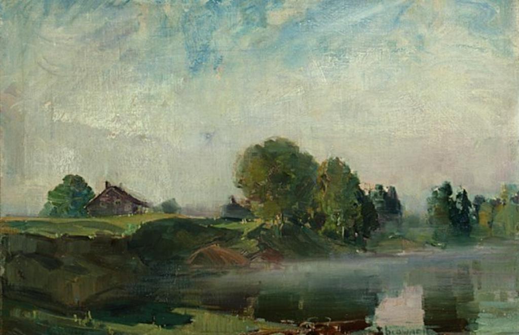 Franklin Peleg Brownell (1857-1946) - Mist On The Pond