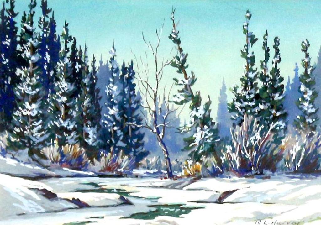 Reginald Llewellyn Harvey (1888-1963) - Forty Mile Creek, Banff