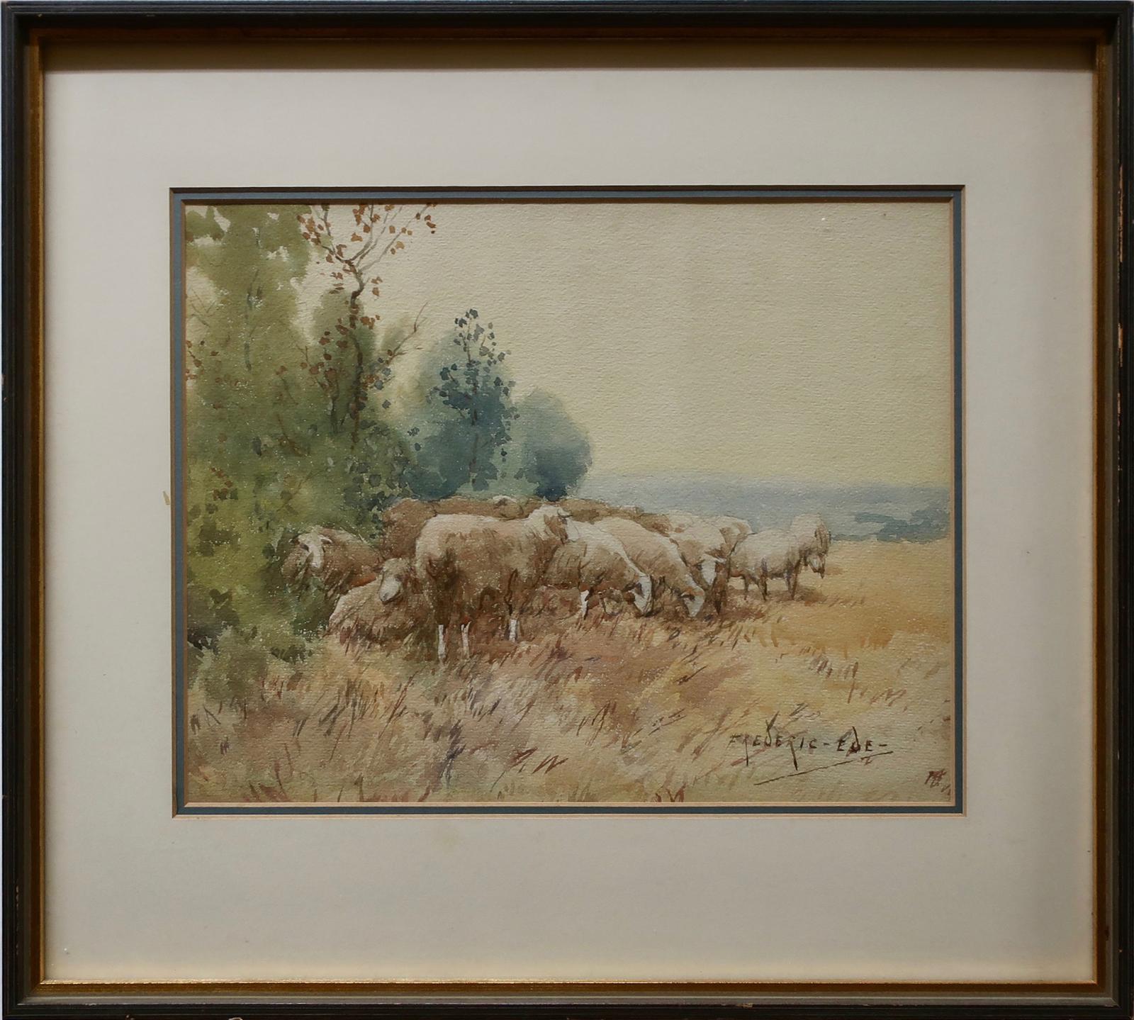 Frederick Charles Vipond Ede (1865-1907) - Untitled (Flock At Rest)