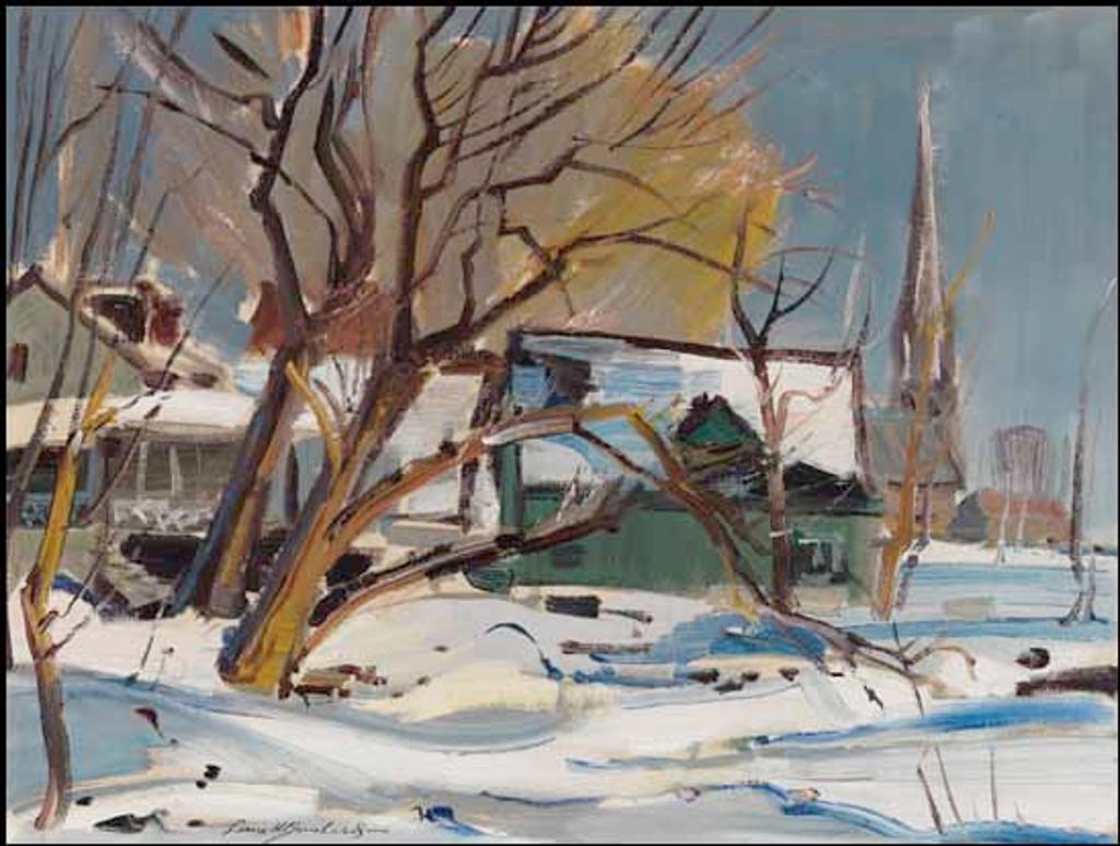 Lorne Holland George Bouchard (1913-1978) - Pointe-Claire, Que. - Spring on the Lakeshore